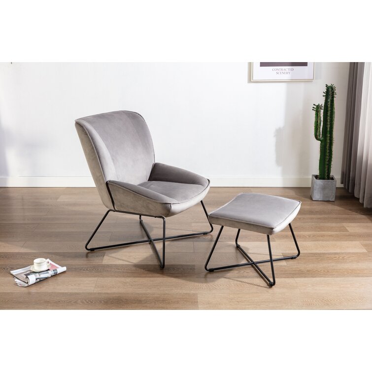 Wayfair grey deals chair